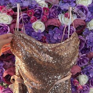 Christina Wu Sequins dress Style 22706